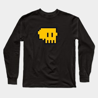 Yellow Skull Smiley Long Sleeve T-Shirt